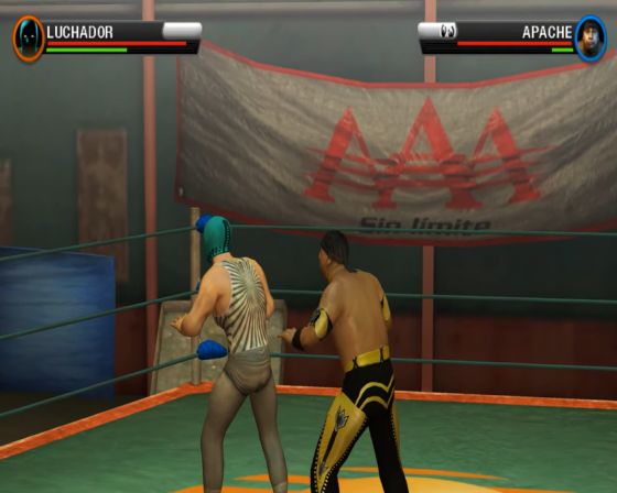 Lucha Libre AAA Heroes del Ring Screenshot 28 (Nintendo Wii (US Version))