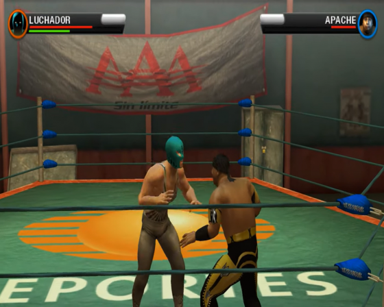 Lucha Libre AAA Heroes del Ring Screenshot 32 (Nintendo Wii (US Version))