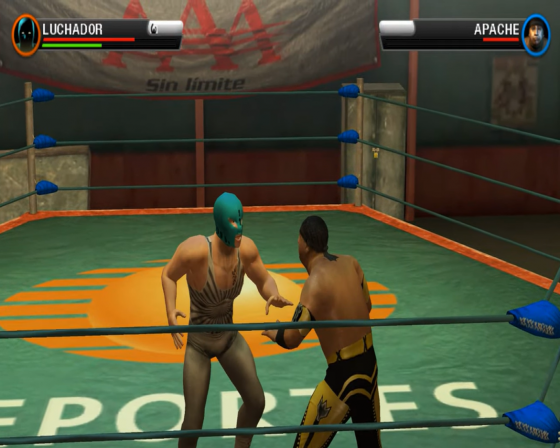 Lucha Libre AAA Heroes del Ring Screenshot 33 (Nintendo Wii (US Version))