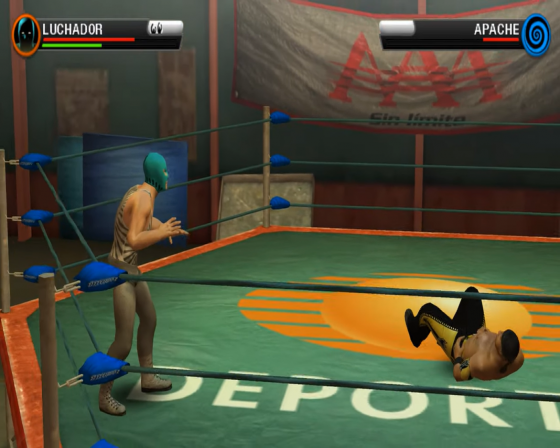 Lucha Libre AAA Heroes del Ring Screenshot 34 (Nintendo Wii (US Version))