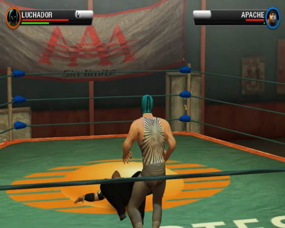 Lucha Libre AAA Heroes del Ring Screenshot 60 (Nintendo Wii (US Version))