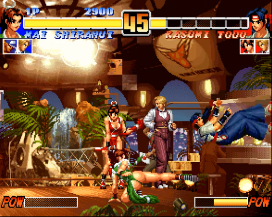 The King Of Fighters Collection: The Orochi Saga Screenshot 34 (Nintendo Wii (US Version))