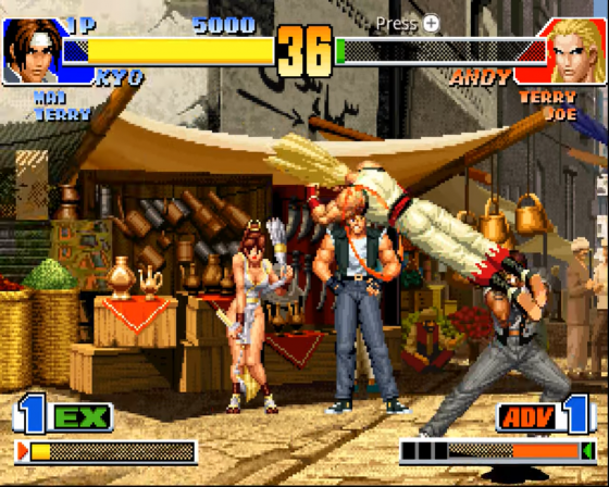 The King Of Fighters Collection: The Orochi Saga Screenshot 70 (Nintendo Wii (US Version))