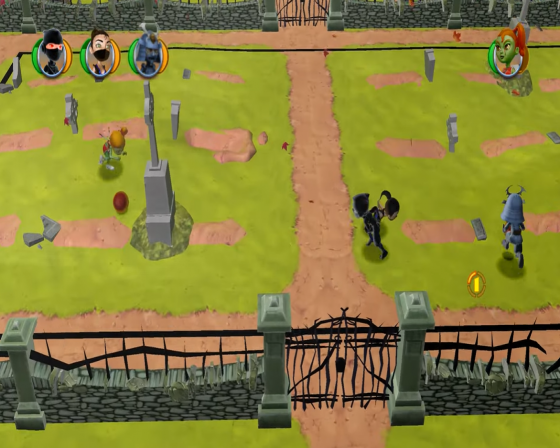 Pirates Vs. Ninjas Dodgeball Screenshot 34 (Nintendo Wii (US Version))