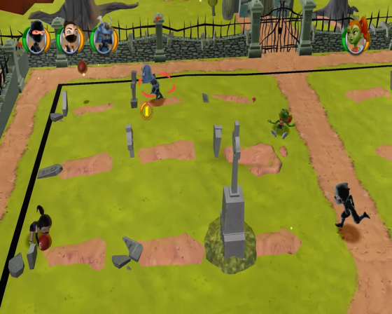 Pirates Vs. Ninjas Dodgeball Screenshot 36 (Nintendo Wii (US Version))