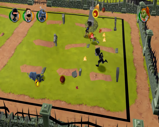 Pirates Vs. Ninjas Dodgeball Screenshot 38 (Nintendo Wii (US Version))