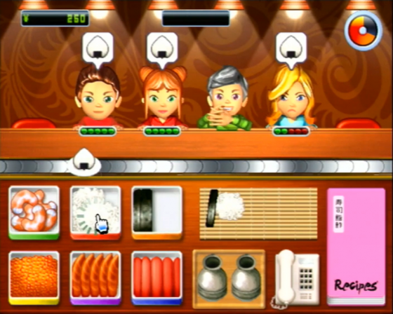 Sushi Go Round Screenshot 5 (Nintendo Wii (US Version))