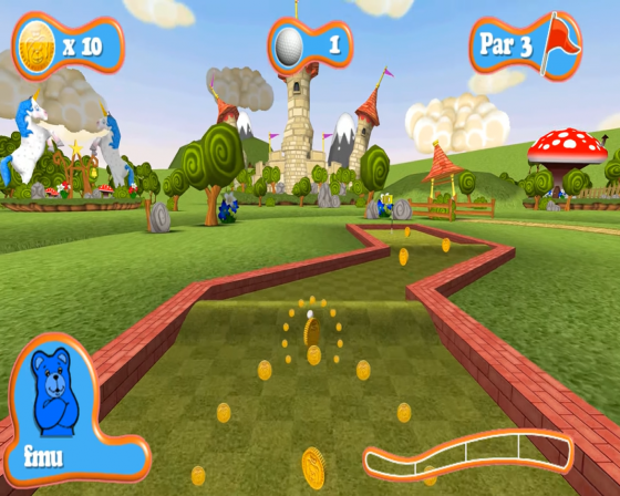 Gummy Bears Minigolf Screenshot 27 (Nintendo Wii (US Version))