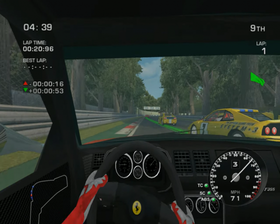 Ferrari: The Race Experience (Plus Steering Wheel) Screenshot 15 (Nintendo Wii (EU Version))