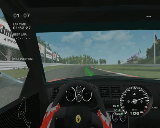 Ferrari: The Race Experience (Plus Steering Wheel) Screenshot 18 (Nintendo Wii (EU Version))