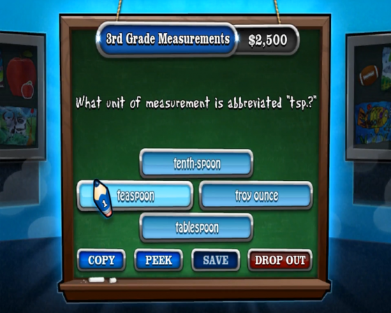 Are You Smarter Than A 5th Grader? Back To School Screenshot 17 (Nintendo Wii (US Version))