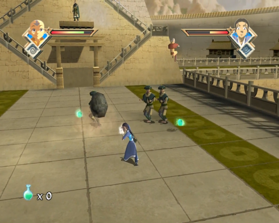 Avatar: The Last Airbender: The Burning Earth Screenshot 18 (Nintendo Wii (US Version))