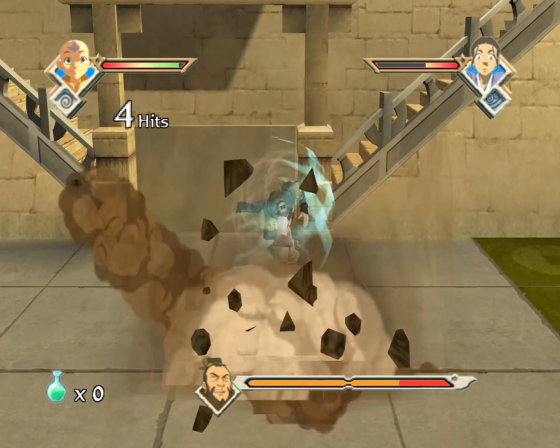 Avatar: The Last Airbender: The Burning Earth Screenshot 33 (Nintendo Wii (US Version))