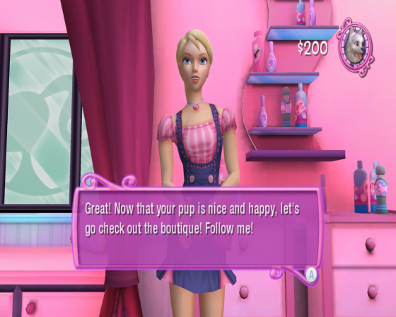 Barbie: Groom and Glam Pups Screenshot 24 (Nintendo Wii (EU Version))