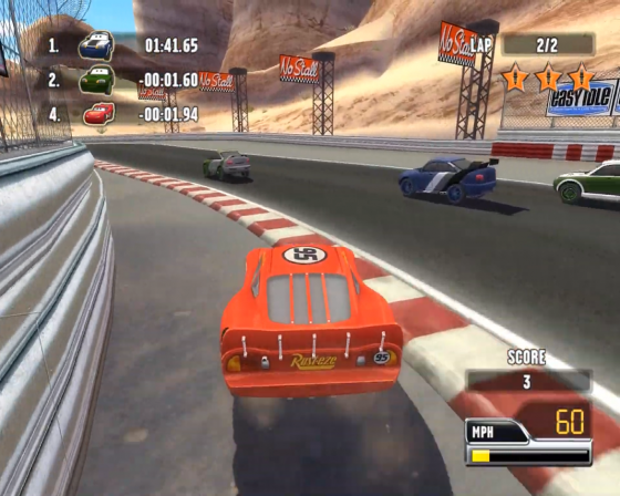 Cars: Race-O-Rama Screenshot 7 (Nintendo Wii (US Version))