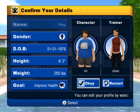 The Biggest Loser USA Screenshot 39 (Nintendo Wii (US Version))