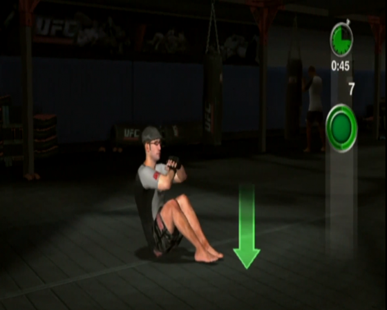 UFC Personal Trainer: The Ultimate Fitness System Screenshot 10 (Nintendo Wii (US Version))