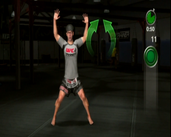 UFC Personal Trainer: The Ultimate Fitness System Screenshot 26 (Nintendo Wii (US Version))