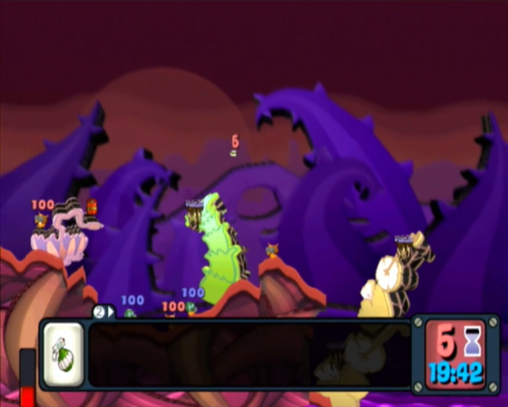 Worms: A Space Oddity Screenshot 33 (Nintendo Wii (US Version))