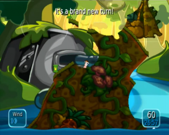 Worms: Battle Islands Screenshot 14 (Nintendo Wii (US Version))