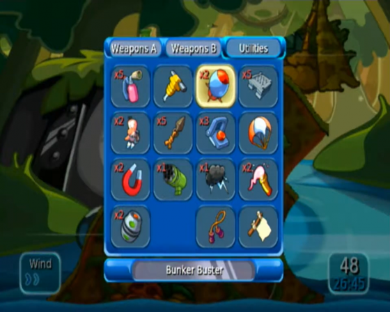 Worms: Battle Islands Screenshot 15 (Nintendo Wii (EU Version))