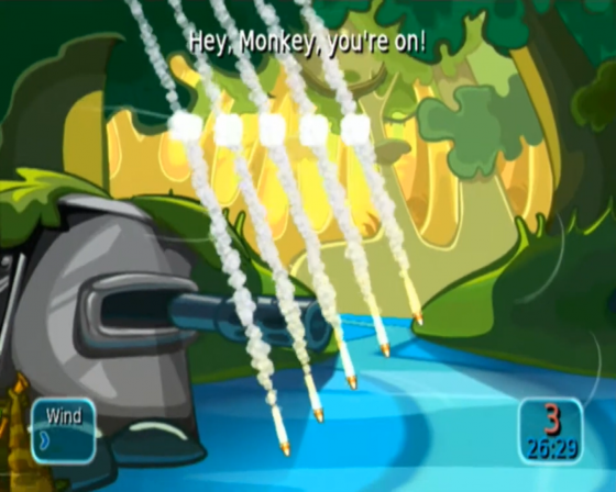 Worms: Battle Islands Screenshot 17 (Nintendo Wii (EU Version))