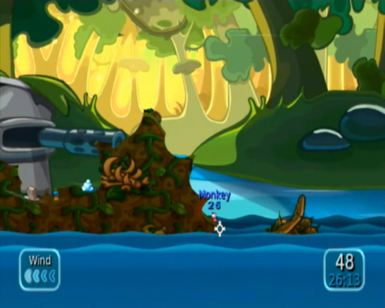 Worms: Battle Islands Screenshot 19 (Nintendo Wii (US Version))