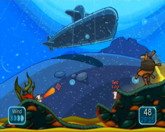 Worms: Battle Islands Screenshot 28 (Nintendo Wii (EU Version))