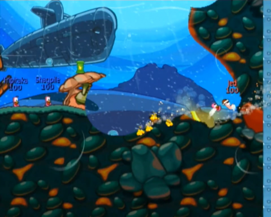 Worms: Battle Islands Screenshot 40 (Nintendo Wii (EU Version))