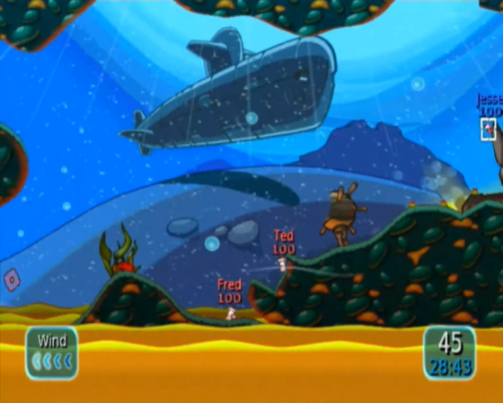 Worms: Battle Islands Screenshot 42 (Nintendo Wii (EU Version))