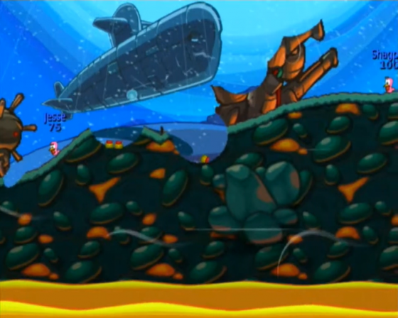 Worms: Battle Islands Screenshot 50 (Nintendo Wii (US Version))