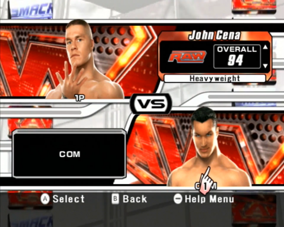 WWE SmackDown Vs. Raw 2008 Screenshot 29 (Nintendo Wii (EU Version))