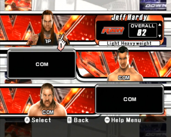 WWE SmackDown Vs. Raw 2008 Screenshot 31 (Nintendo Wii (US Version))