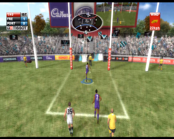 AFL Screenshot 5 (Nintendo Wii (EU Version))