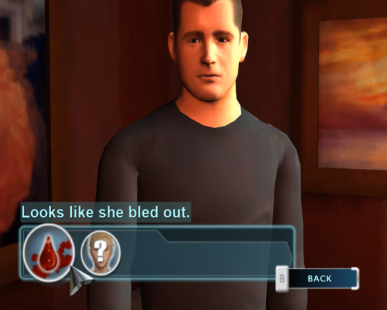 CSI: Crime Scene Investigation: Deadly Intent Screenshot 22 (Nintendo Wii (US Version))