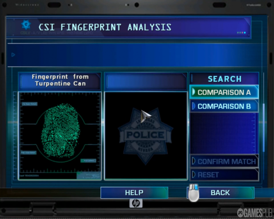 CSI: Crime Scene Investigation: Hard Evidence Screenshot 8 (Nintendo Wii (US Version))