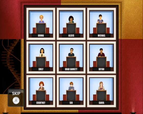 Hollywood Squares Screenshot 11 (Nintendo Wii (US Version))