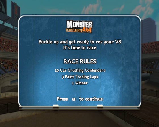 Monster 4x4: Stunt Racer Screenshot 47 (Nintendo Wii (US Version))