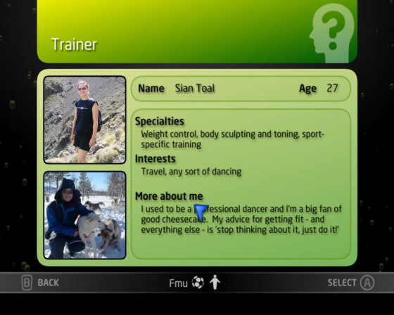 My Fitness Coach 2: Exercise & Nutrition Screenshot 19 (Nintendo Wii (US Version))