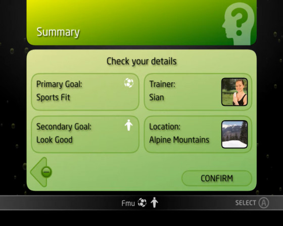 My Fitness Coach 2: Exercise & Nutrition Screenshot 21 (Nintendo Wii (US Version))