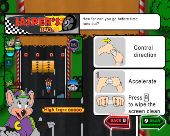 Chuck E. Cheese's Party Games Screenshot 25 (Nintendo Wii (US Version))