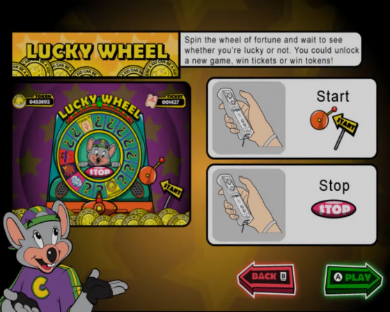 Chuck E. Cheese's Party Games Screenshot 30 (Nintendo Wii (US Version))