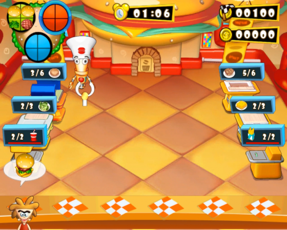 Burger Bot Screenshot 5 (Nintendo Wii (US Version))