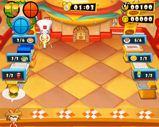 Burger Bot Screenshot 6 (Nintendo Wii (US Version))