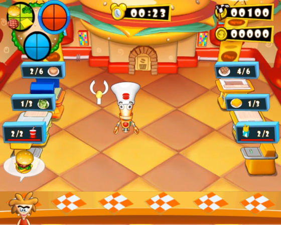 Burger Bot Screenshot 12 (Nintendo Wii (US Version))