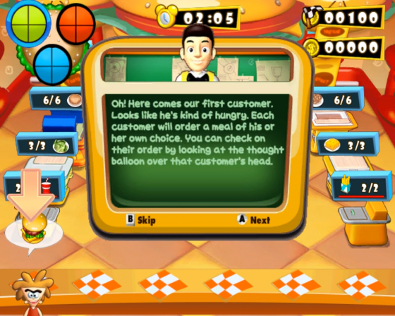 Burger Bot Screenshot 15 (Nintendo Wii (US Version))