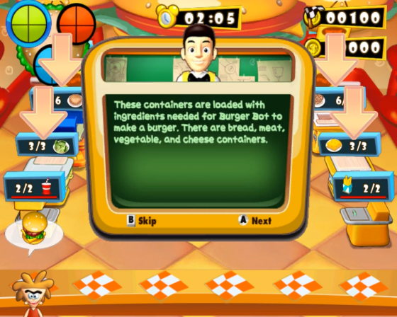 Burger Bot Screenshot 16 (Nintendo Wii (US Version))