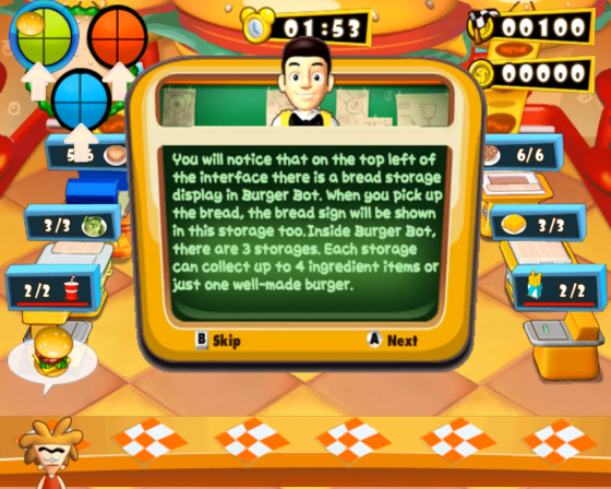 Burger Bot Screenshot 18 (Nintendo Wii (US Version))