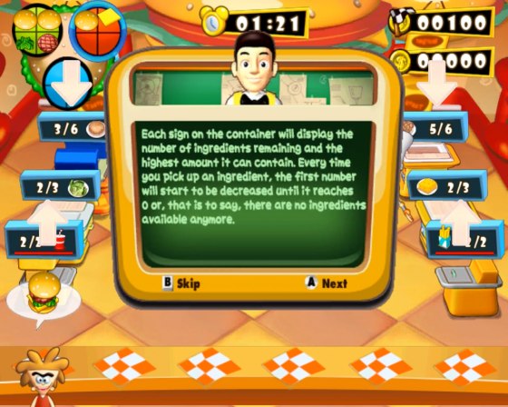 Burger Bot Screenshot 22 (Nintendo Wii (US Version))