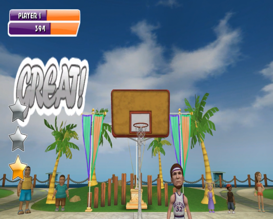 Basketball Hall of Fame: Ultimate Hoops Challenge Screenshot 8 (Nintendo Wii (US Version))